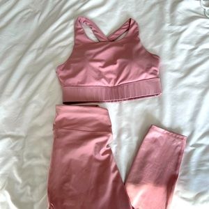 Fabletics pink set size small